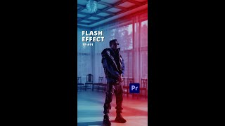 Flash Effect  PREMIERE PRO Tutorials under 2 mins ep 11 Shorts [upl. by Dorree427]