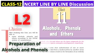 L2 Preparation of Alcohols and Phenols  Class 12 NCERT Chemistry Chapter 11 Hindi [upl. by Analla24]