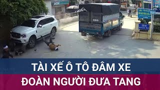 Tài xế xe con đâm vào đoàn đưa tang ở Hà Nội khiến 1 người tử vong 3 người bị thương nặng  VTC Now [upl. by Ellehsad]