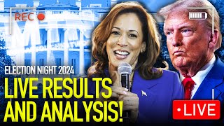 LIVE 2024 PRESIDENTIAL ELECTION  HARRIS VS TRUMP [upl. by Eelarak]