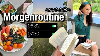 PRODUKTIVE SOMMER MORGENROUTINE  Mein Morgen zwischen Abitur und Studium [upl. by Borras]