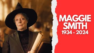 Heartbreaking  Harry Potter Star Maggie Smith Dies Aged 89 [upl. by Letnohc]