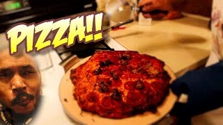 THE WORST PIZZA EVER MADE  Cooking With Kenshin 4 400000 Subscribers [upl. by Barnum177]