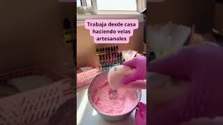 TRABAJA DESDE CASA HACIENDO VELAS ARTESANALES [upl. by Sadiras581]