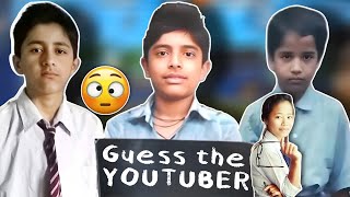 90 Failed ✅ Guess the Youtuber by Their old Picture  Free Fire  Rural Boi [upl. by Ditmore815]