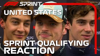 Drivers React After Sprint Qualifying  2024 United States Grand Prix [upl. by Kraft]