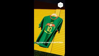 Puma officialise le maillot extérieur du Sénégal [upl. by Osner]