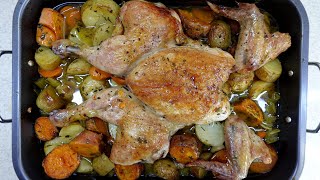 DELICIOSO Pollo al Horno ¡Super jugoso [upl. by Sublett849]