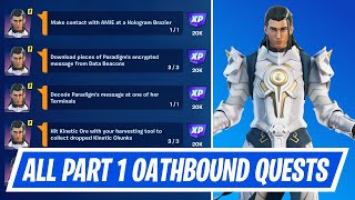 Fortnite Complete Oathbound Part 1 Quests  How to Complete Oathbound Challenges Fortnite Chapter 4 [upl. by Niwroc481]