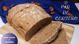 PAN de CENTENO con Nueces en PANIFICADORA LIDL  100 INTEGRAL  PAN DE CENTENO CASERO [upl. by Cirred]