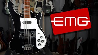 Rickenbacker 4003 with EMG Pickups [upl. by Netsrek]