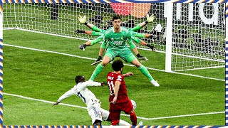 The BEST goalkeeping display in a FINAL  Courtois Champions League [upl. by Dalis]