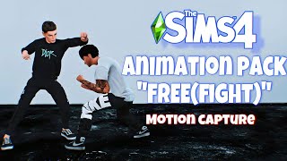 FREE animation sims 4Animation pack sims 4Fight animation DOWNLOAD [upl. by Shawn]