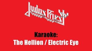 Karaoke Judas Priest  The Hellion  Electric Eye [upl. by Yahc248]