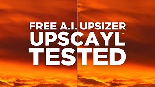 How Does Free AI Photo Enlarger Upscayl Compare to Commercial Software [upl. by Zelde654]