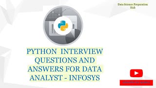 Data analyst interview questions and answers  INFOSYS [upl. by Eylhsa]