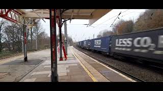 88007 and 88003 4s43 Daventry to Coatbridge Lancaster Castle Station 81124 [upl. by Asereht]