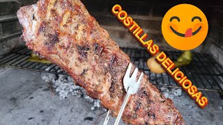 Costillas de Cerdo a la Parrilla y Horno Truco para que Queden Tiernas y Sabrosas [upl. by Eran]