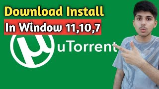 How To Download And Install UTorrent in Windows 781011 [upl. by Boarer]