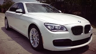 2014 BMW 750Li M Sport Sedan Full REVIEW Start Up Exhaust [upl. by Verlee]