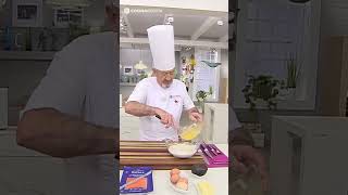 Masa de crepes para celíacos con Arguiñano CocinaAbiertatv [upl. by Aicilic919]