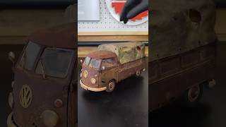 Restoration Classic VW Kombi Pickup vw kombi diecast [upl. by Coy346]