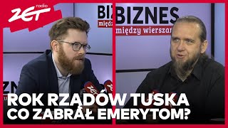 Co Donald Tusk zrobił z pieniędzmi dla seniorów Bilans po roku od wyborów biznesmiedzywierszami [upl. by Lacie]