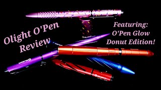 Olight OPen Series Review featuring the new OPen Glow Donut Edition [upl. by Hannaj503]