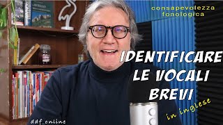 Vocali brevi in inglese identificazione fonemi e grafemi [upl. by Niwrud]