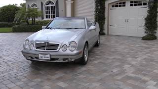 1999 Mercedes Benz CLK320 Convertible Review and Test Drive by Bill  Auto Europa Naples [upl. by Atteirneh160]