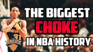 The Biggest Choke in NBA History  Reggie Miller Scores 8 Points in 9 Seconds [upl. by Encrata853]