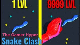 Snake Clash🐍gameplay thanks subscribe my channel [upl. by Ahsenik]