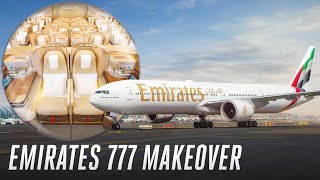 Our 777 gets a Makeover  Emirates [upl. by Suoivatram]