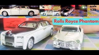 Real like replica of luxury car  Rolls Royce Phantom Limousine  unboxing Scale 132 diecast cars [upl. by Achorn935]