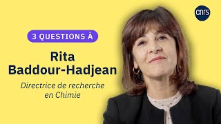 Découvrez Rita BaddourHadjean directrice de recherche CNRS en Chimie  Rejoignez le CNRS [upl. by Lerat]