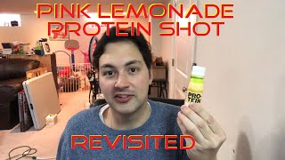 Pink Lemonade Protein Shot REVISITED  Awaken 180 Food Reviews [upl. by Hakceber210]