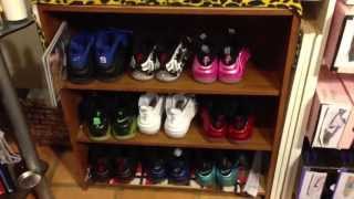 Franalations Sneaker Collection 800 Pairs [upl. by Zosema]