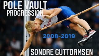 Sondre Guttormsen 11 YEAR POLE VAULT PROGRESSION [upl. by Karee]