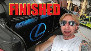 Lexus Stereo System Build Final Episode [upl. by Atterahs]