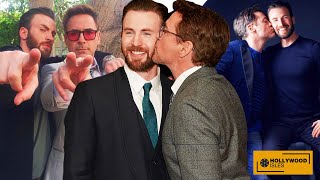 RDJ And Chris Evans Being The Coolest Duo [upl. by Anatol]