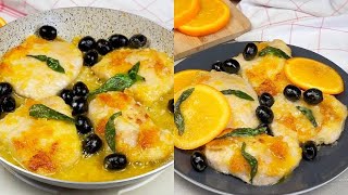 Scaloppine di maiale all’arancia un piatto succoso da preparare in pochi minuti [upl. by Eeimaj288]