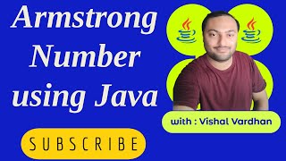 Armstrong Number Using Java  😇 [upl. by Nioe951]