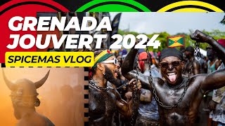 GRENADA JOUVERT 2024 VLOG [upl. by Ymmak]