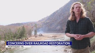 CSX Nolichucky repairs concern whitewater community [upl. by Bej]