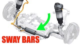 How AntiRoll Bars Work  How To Improve Car Handling [upl. by Mowbray818]