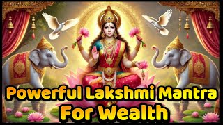 Full Mahalakshmi Ashtakam  Powerful Mantra For Wealth [upl. by Nallak]