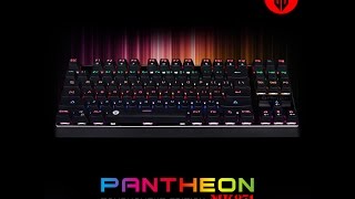 FANTECH MK871 Mechanical Gaming Keyboard 87keys TKL TenKeyLess [upl. by Langill]