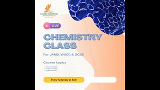 CHEMISTRY LIVE CLASS [upl. by Aihsinat115]