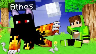 Virei um LOBO PROTETOR no MINECRAFT [upl. by Nawrocki899]