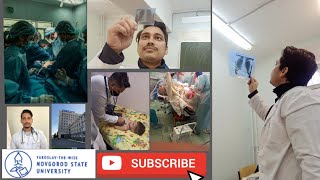 SURGERY PRACTICE 5th YEAR YAROSLAV THE WISE NOVGOROD STATE UNIVERSITY RUSSIA 🇷🇺 ytviralvideo [upl. by Yalonda]